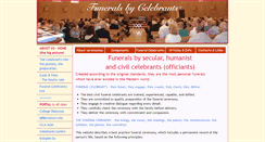 Desktop Screenshot of funeralsbycelebrants.com.au